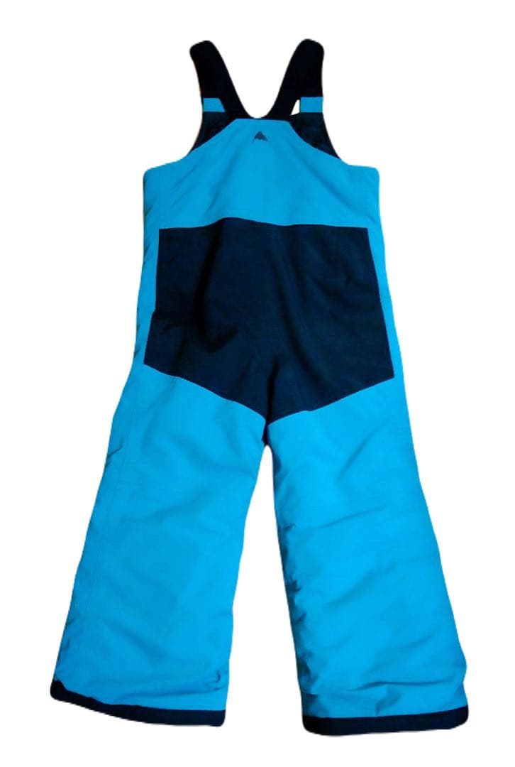 バートン チェック柄 セットアップ スキーウェア ジャケット ビブパンツ ブルー