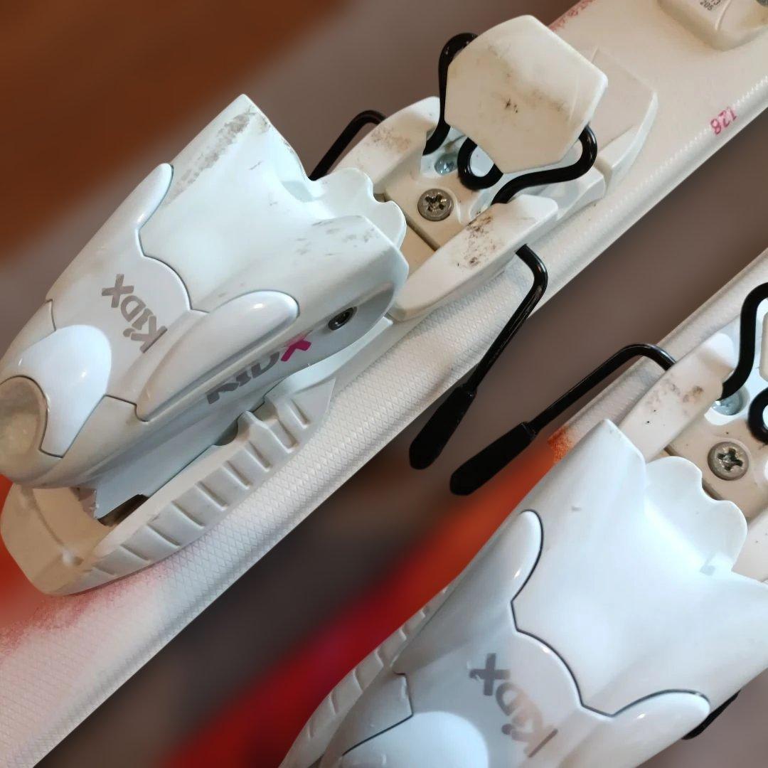 【高学年用】ダイナスター スキーセット板130cm、ブーツ23.0、ストック付き