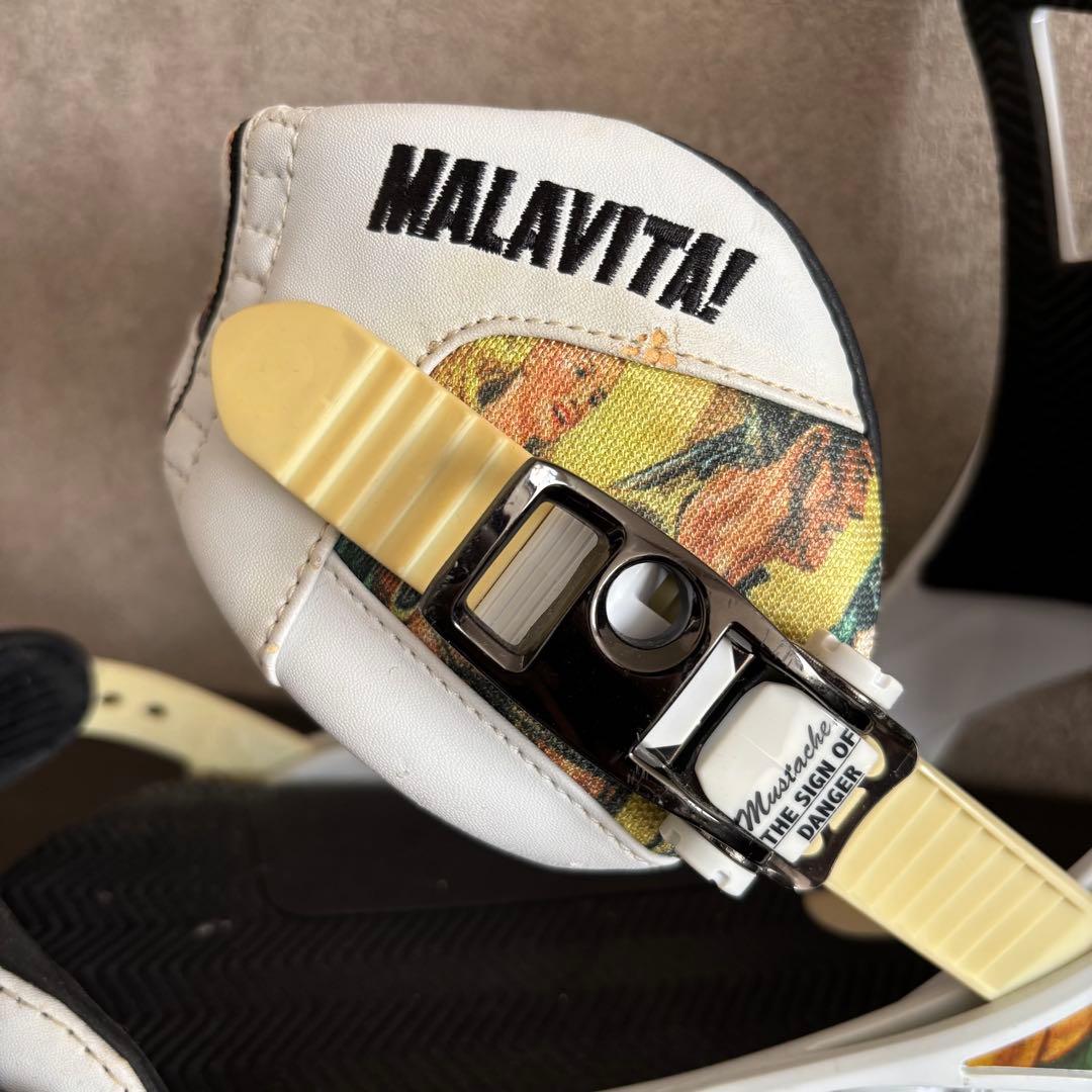 希少MサイズBURTON MALAVITA バートン　マラヴィータ　ビンディング