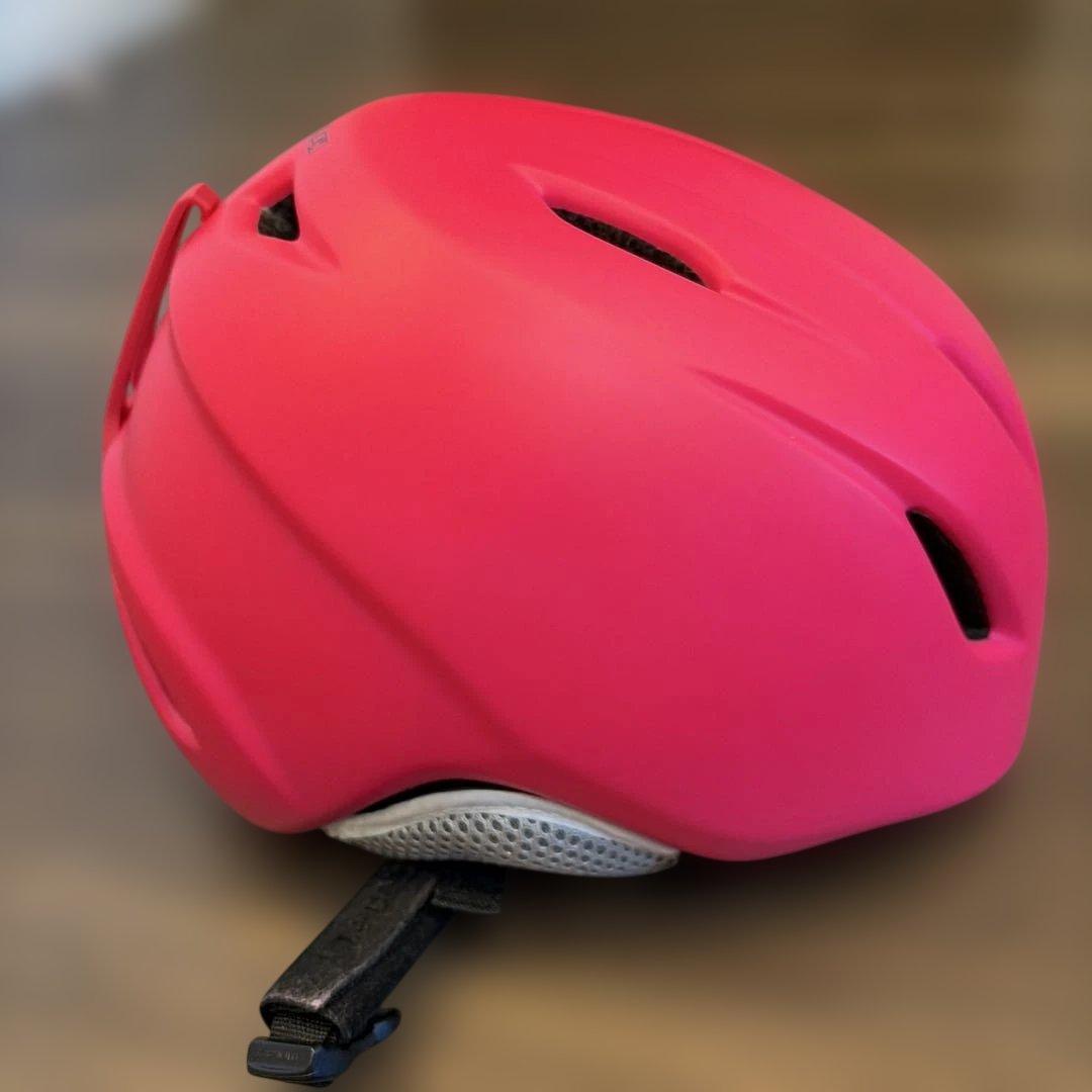 美品GIROキッズSサイズ スキーヘルメット、ゴーグル