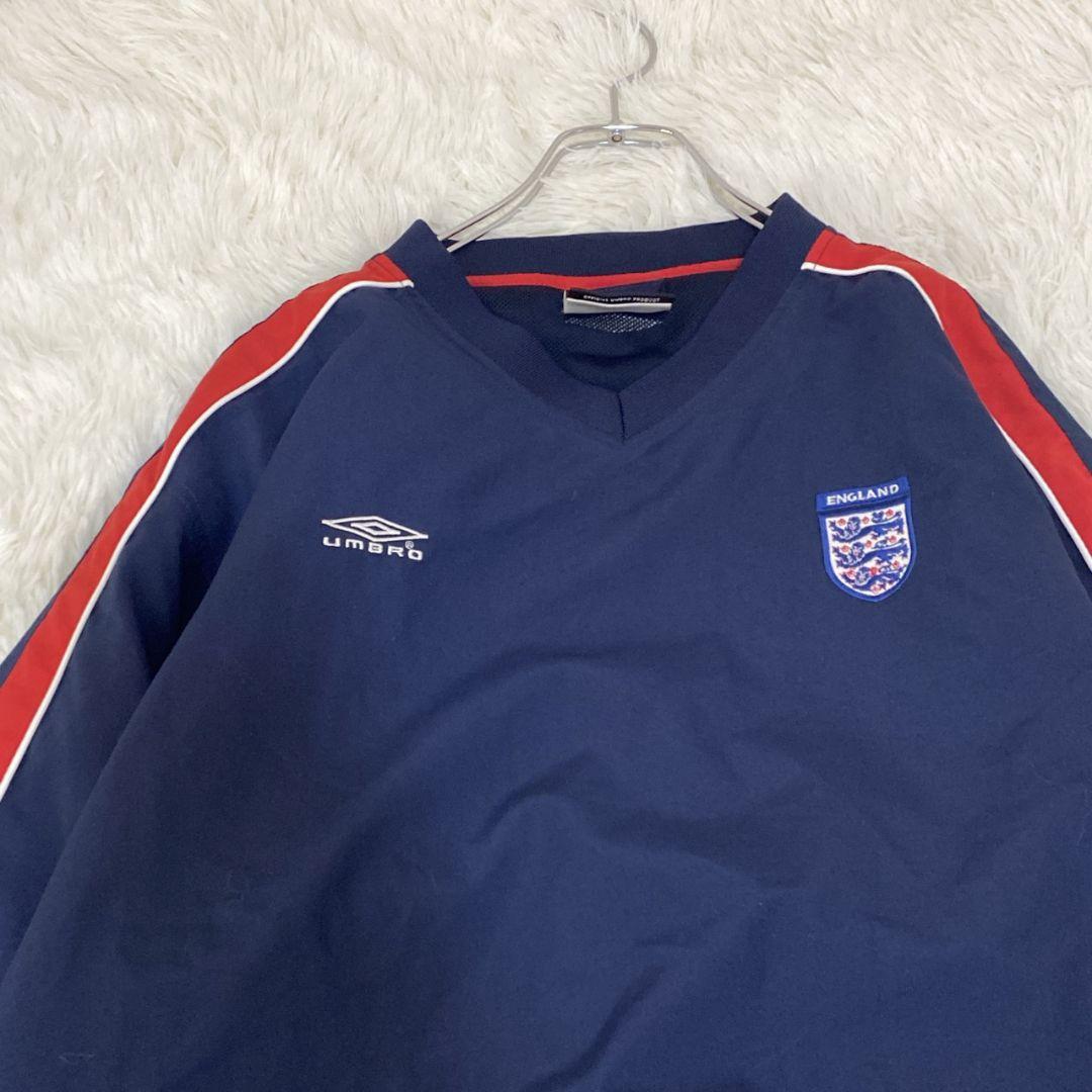 美品 umbro アンブロ イングランド代表 ピステ ナイロンジャケット L