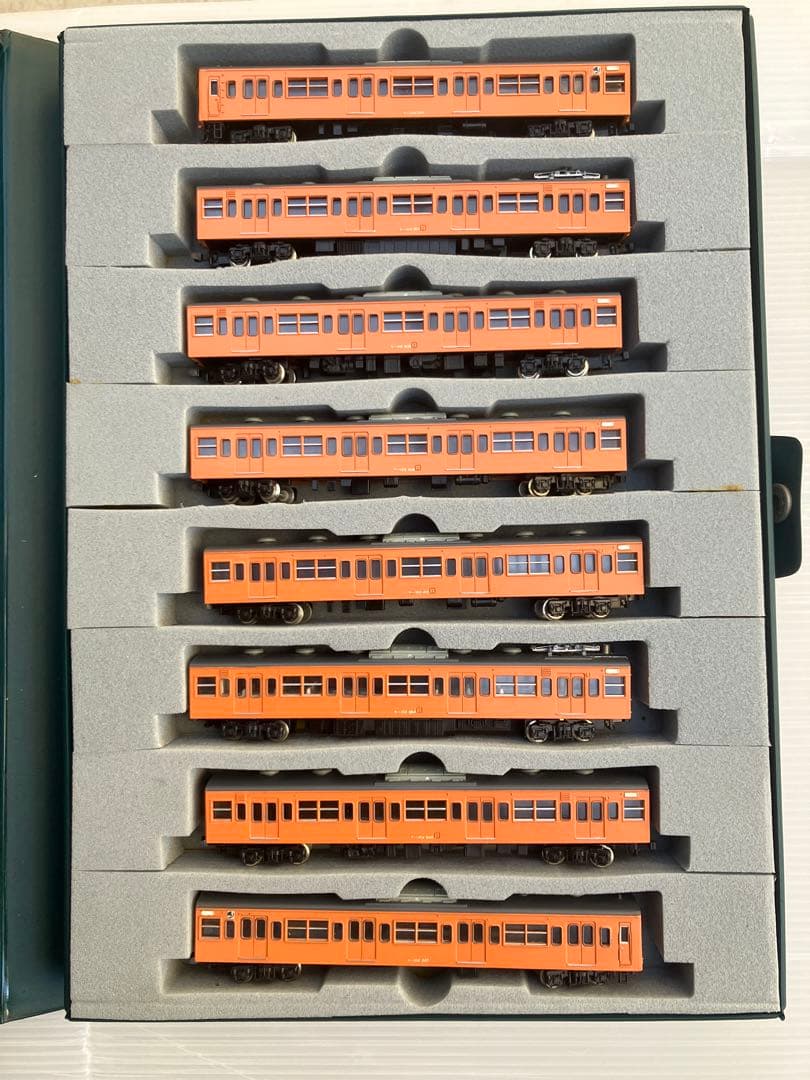 103系　大阪環状線仕様　8両セット　ブックケース付き Nゲージ