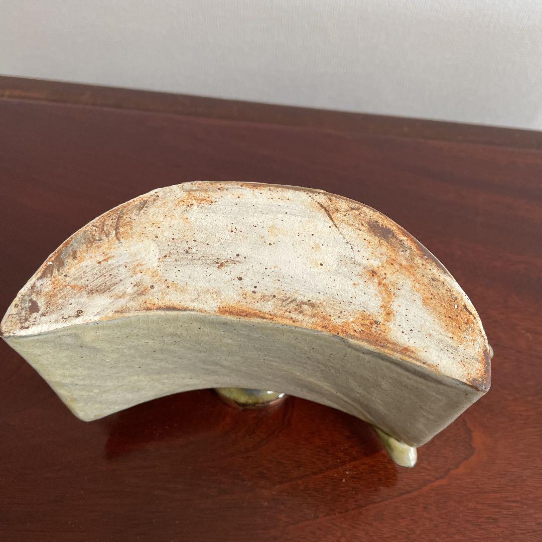 金城次郎　抱瓶　壺屋焼