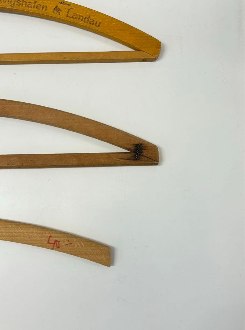 アンティーク　ビンテージ　vintage 木製　ハンガーセット　アメリカ