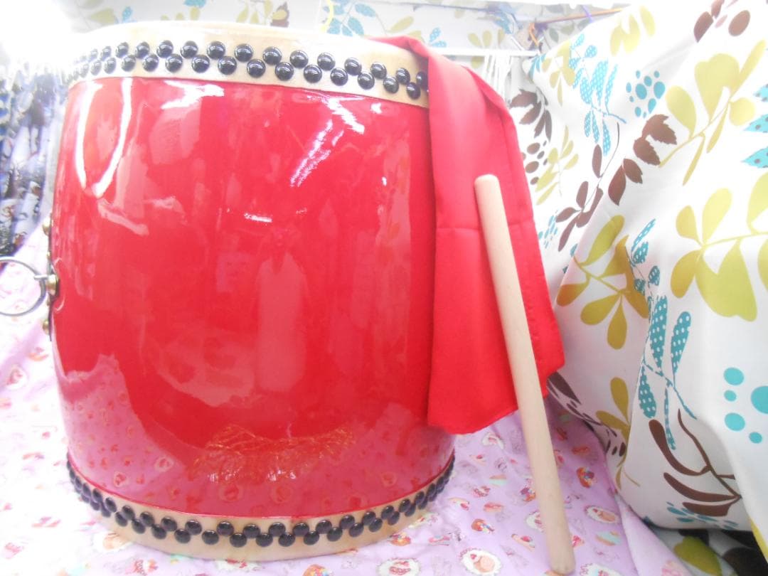 一点限定N現品販売(送料無料)33.500円 大太鼓44cm サージ/モス布付き