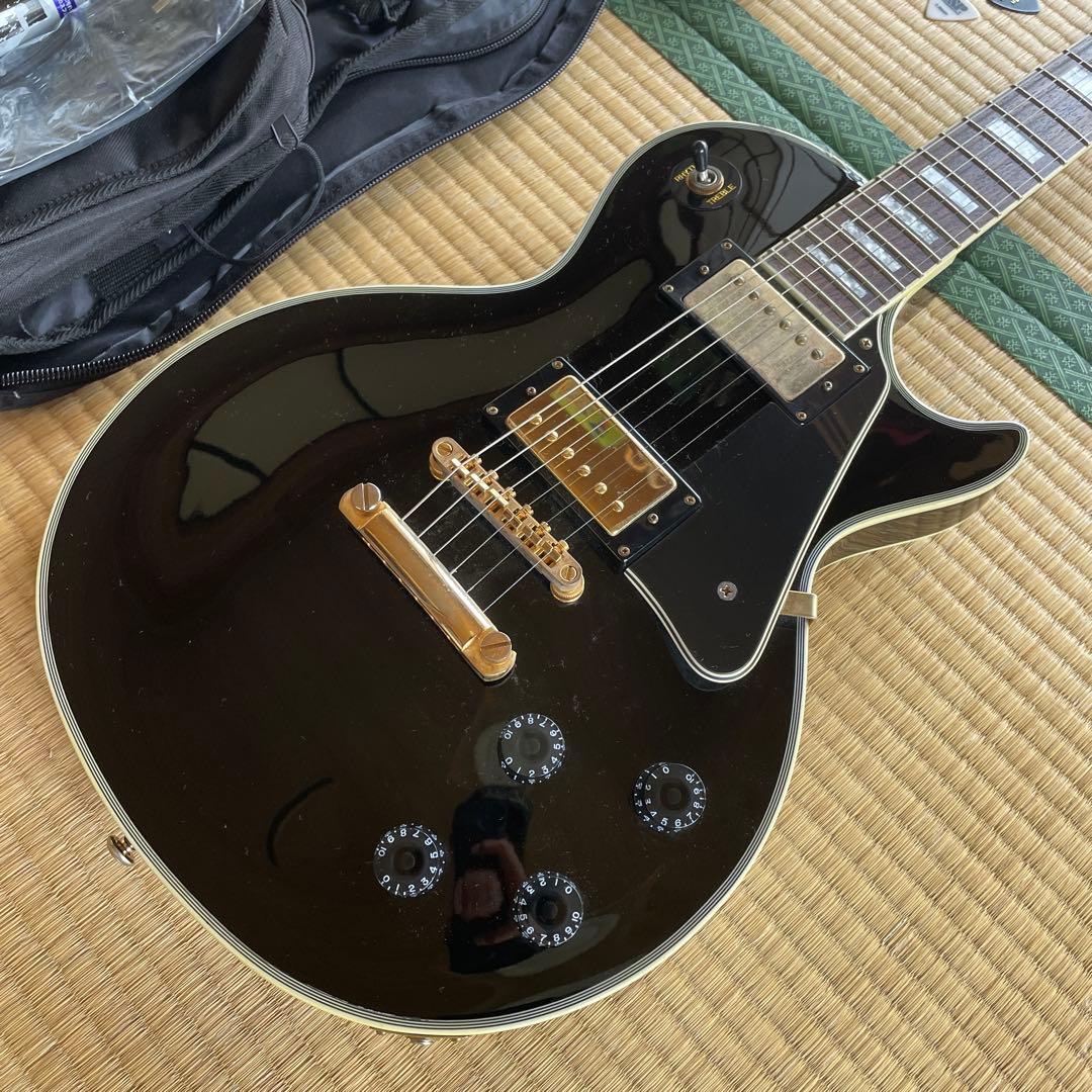 Grass Roots レスポール カスタム ブラック by ESP