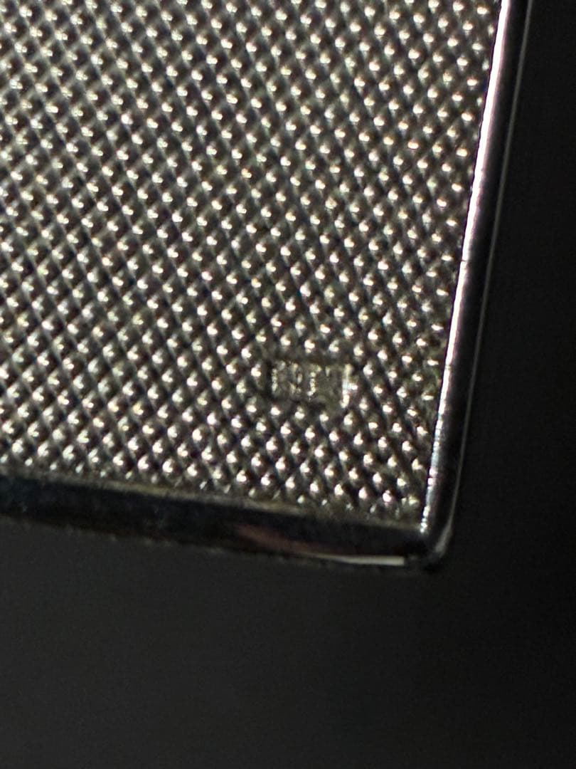 Crown Kaiser純銀製ライター コンパクト ヴィンテージシルバーケース付