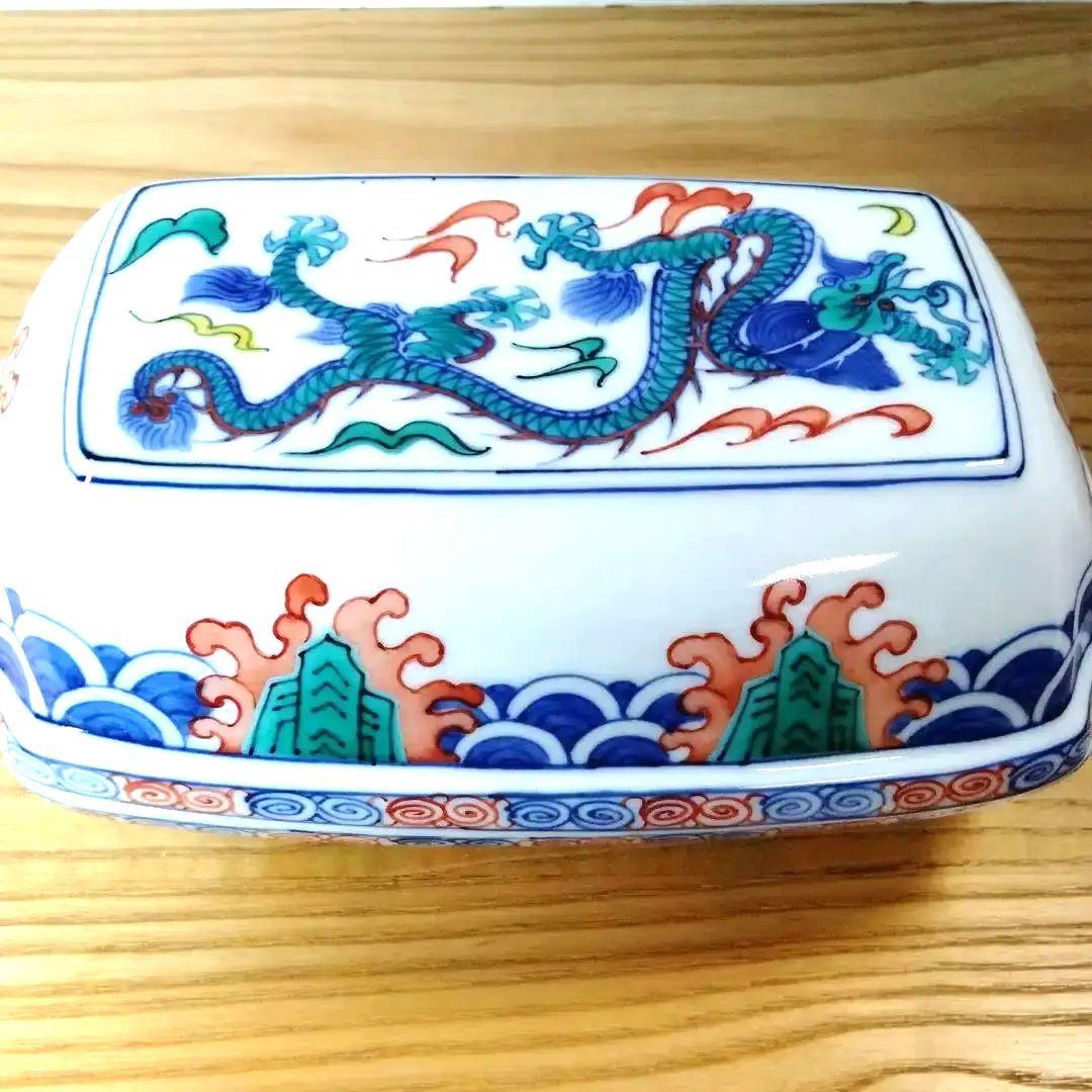 手塚央 清水焼 豆彩陶箱