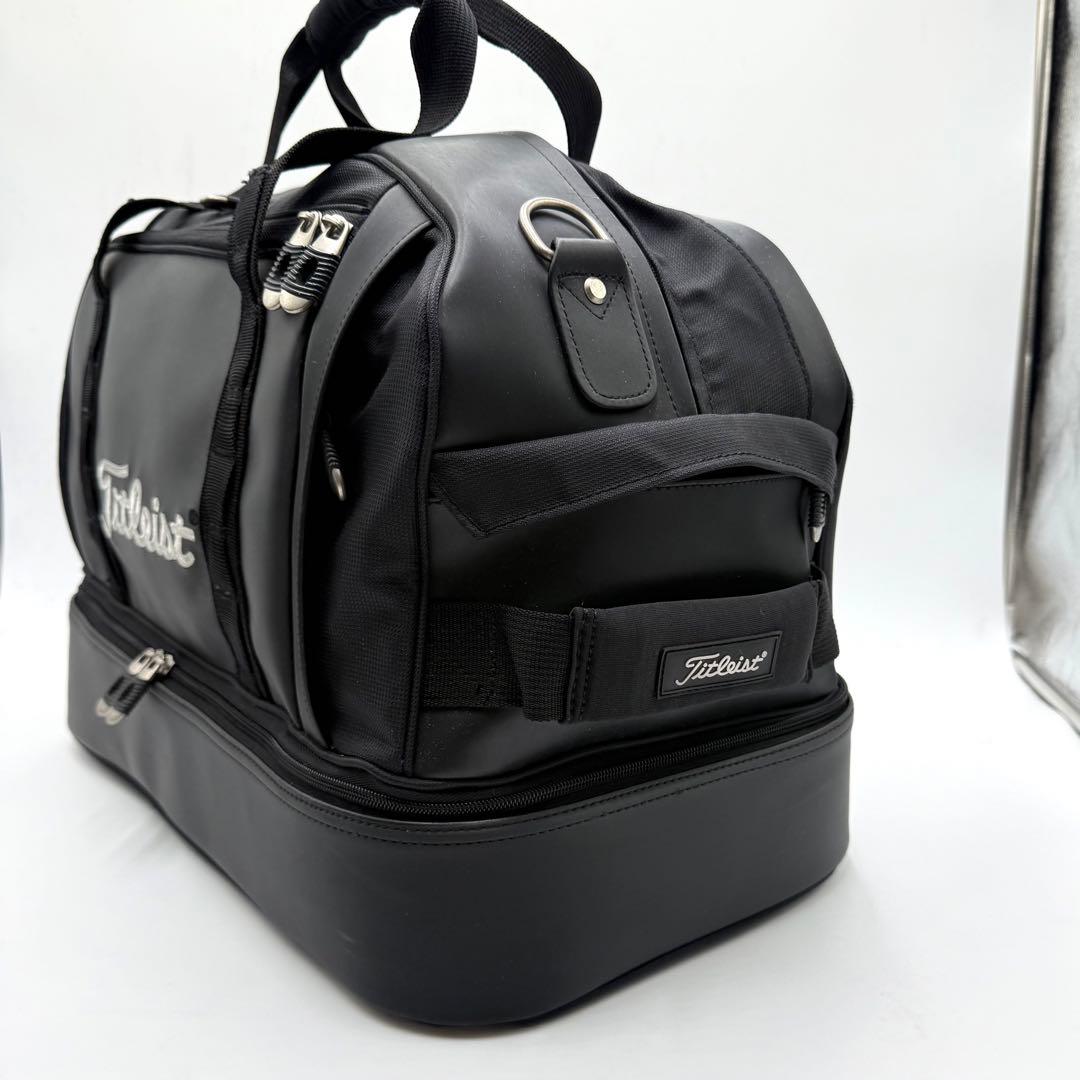 Titleist×タイトリスト 二層式2WAY ゴルフ ショルダーボストンバック
