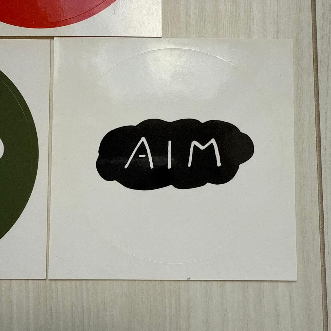あいみょん　AIM ロゴステッカー　シール　購入特典　3枚セット