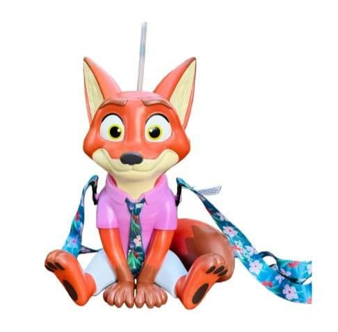 【台湾限定】ズートピア2　ニック　ジュディ　ドリンクホルダー　セット