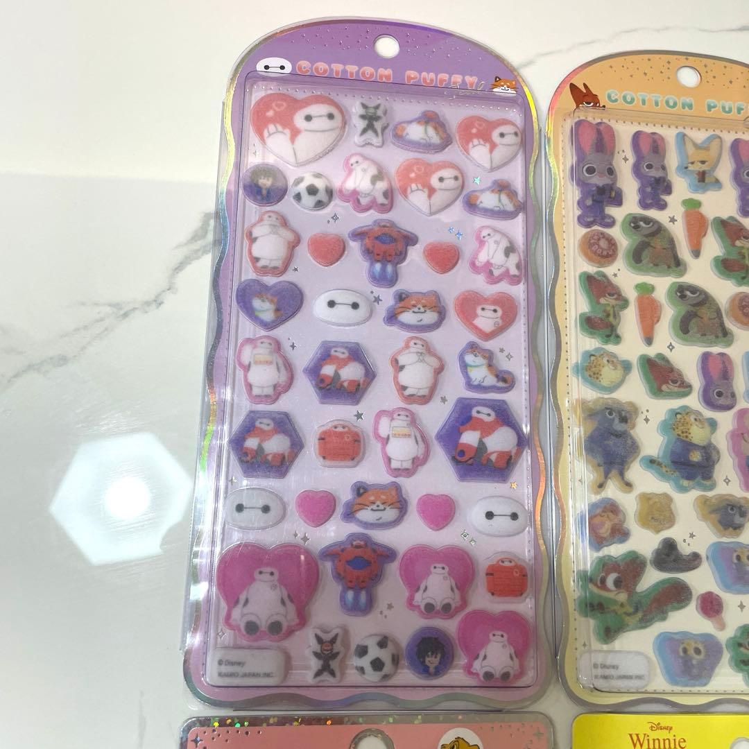 【正規品】ディズニーボンボンドロップシール6点セット