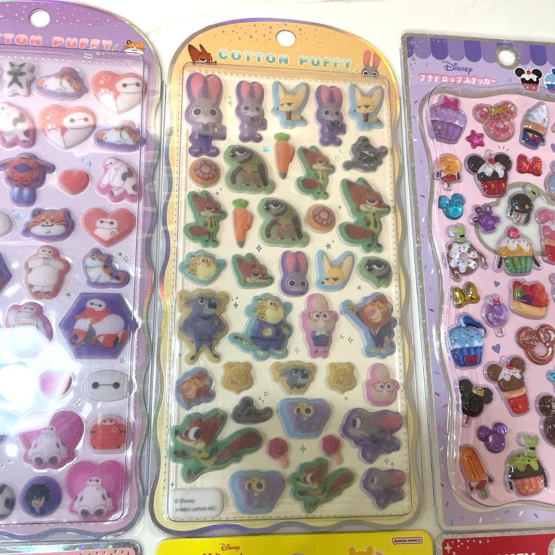 【正規品】ディズニーボンボンドロップシール6点セット