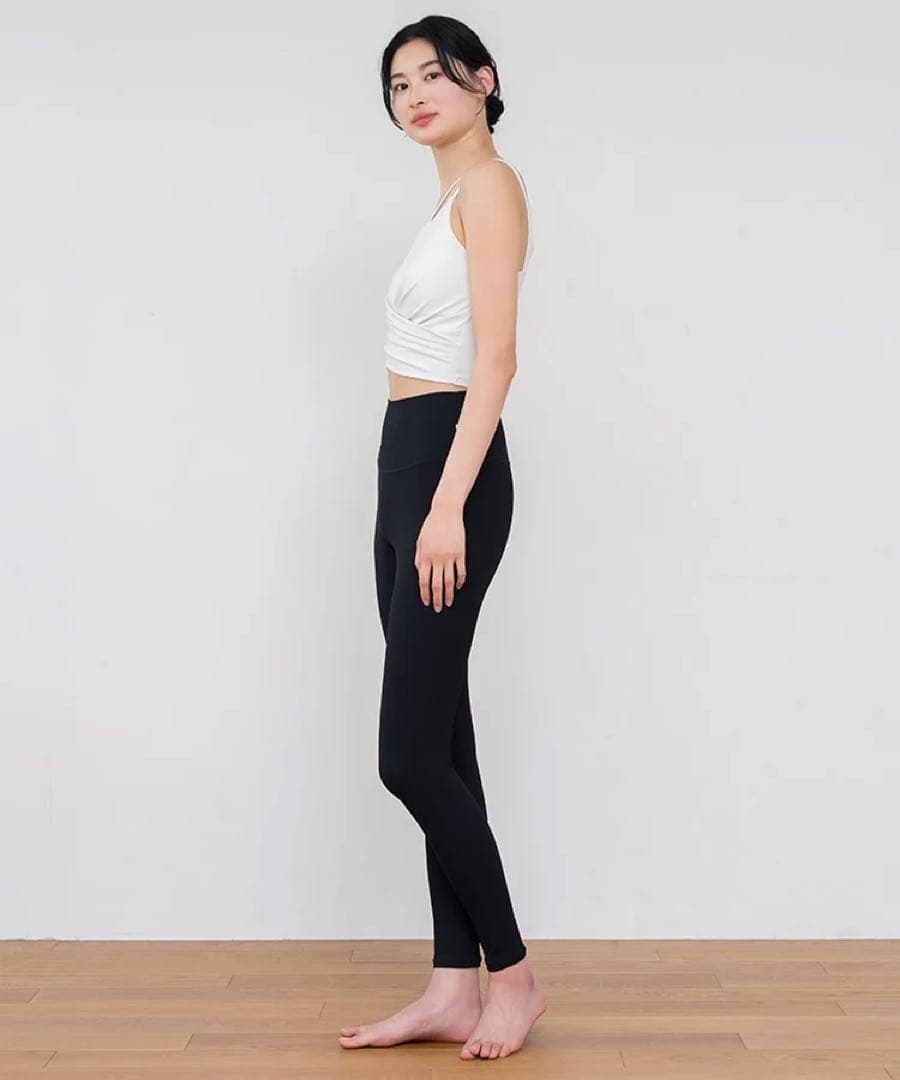 【SUKALA】ショートクロスキャミソール＆レギンスセットアップ M