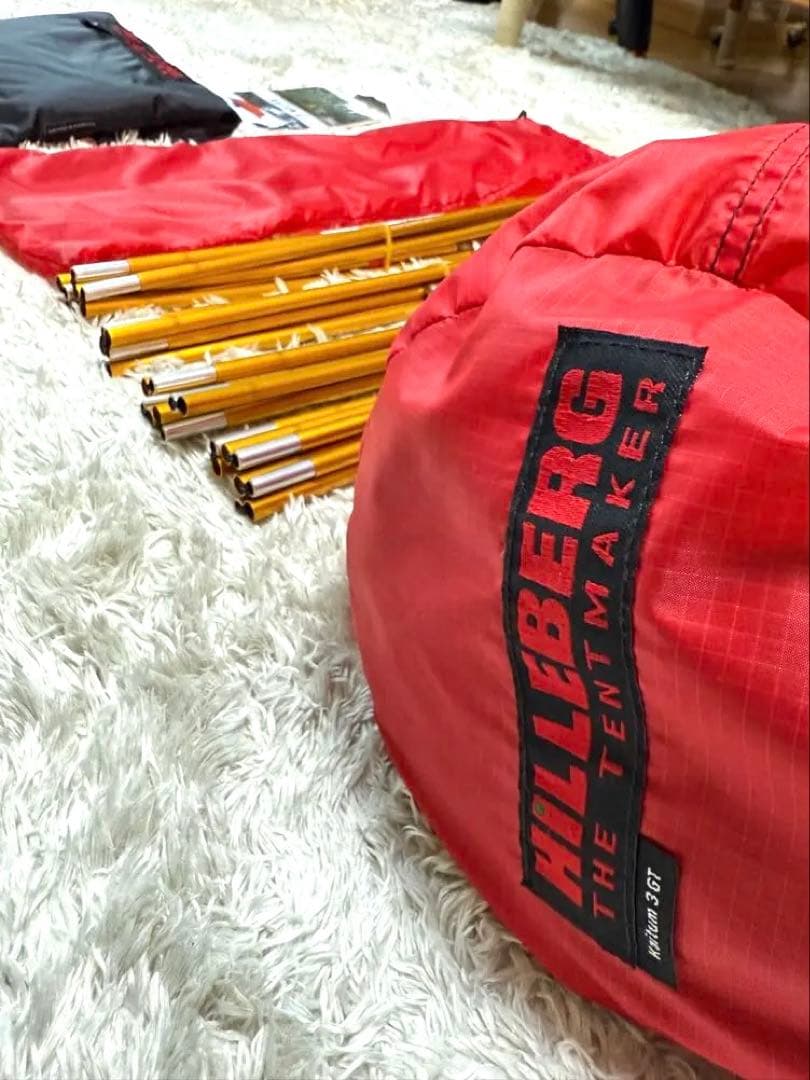 【美品】ヒルバーグ　カイタム3GT フットプリント付き、2022年12月購入