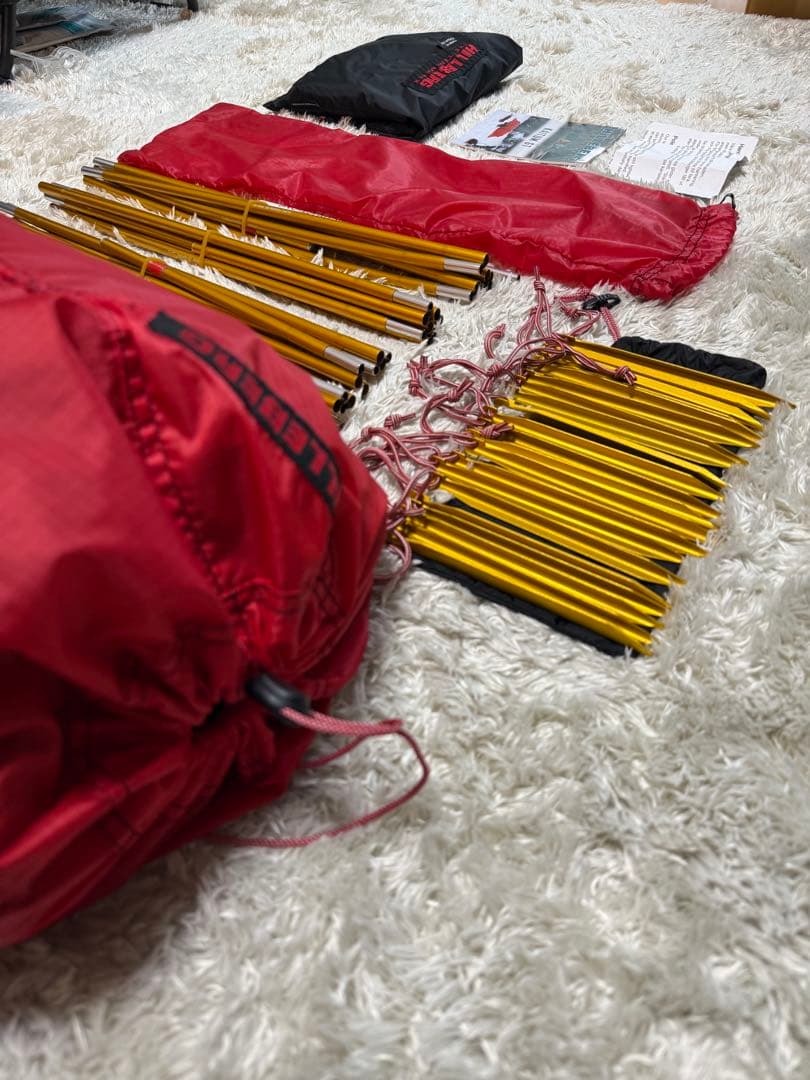 【美品】ヒルバーグ　カイタム3GT フットプリント付き、2022年12月購入