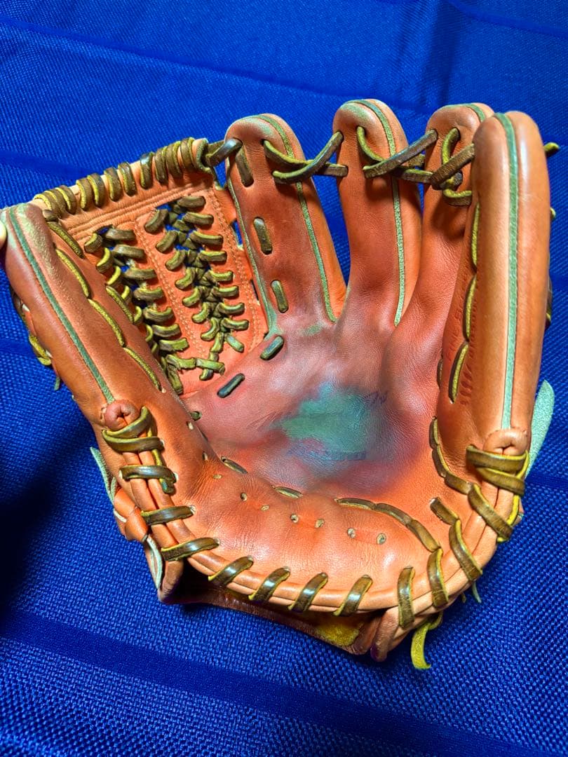 Mizuno pro 硬式グローブ 赤色