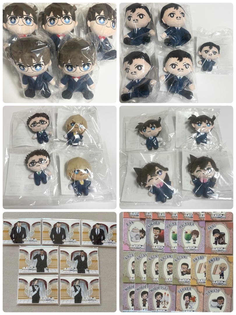 名探偵コナン セガラッキーくじ ー執事喫茶ー まとめ売り 55点セット