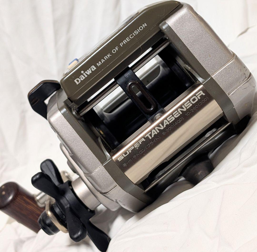 ダイワタナセンサーX600デジタル深度カウンター付両軸リール！珍しい番手