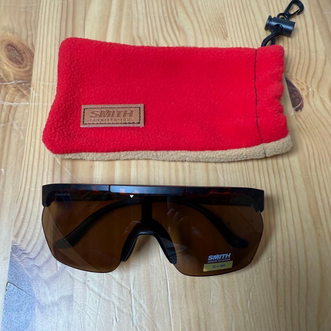 新品SMITH XCスポーツサングラス ブラウン