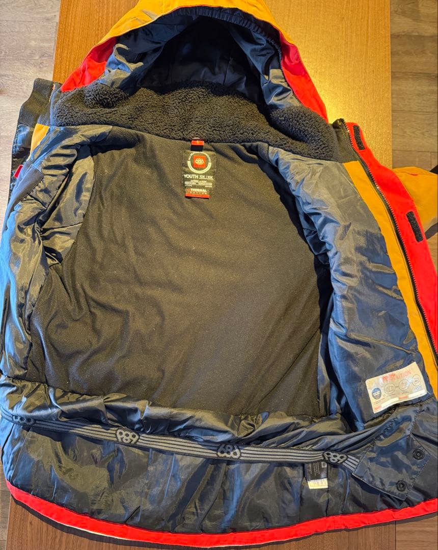 686 Youth Lサイズ　スノーボードウェア上下セット