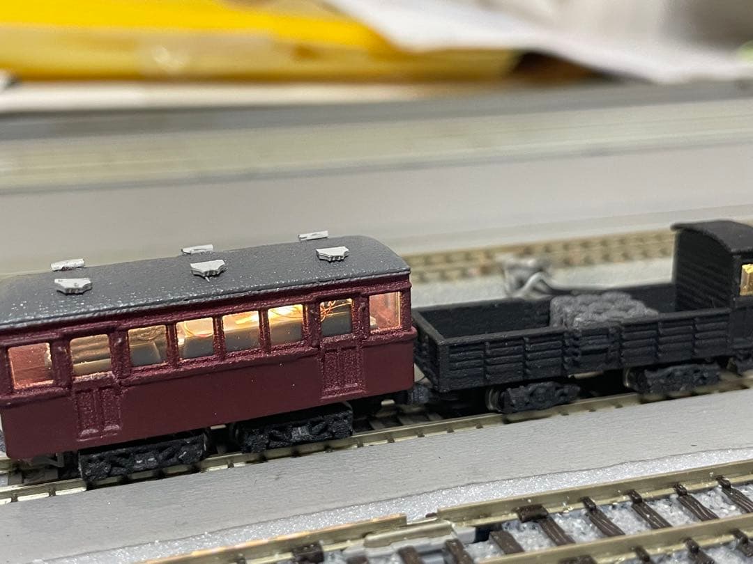 Nナロー 草軽電鉄の電機とホハとホトの編成