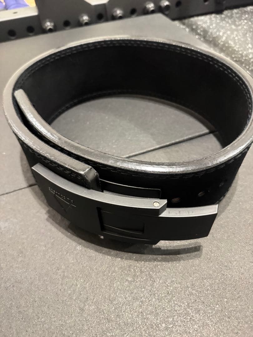 P.L.COLLEGE THE BELT パワーリフティングベルト ブラックM