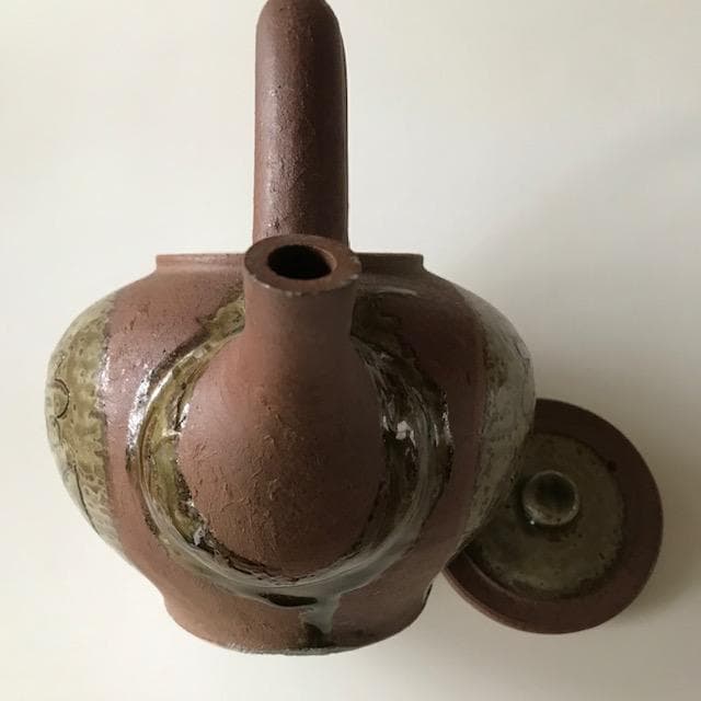 壺屋焼き　上江洲茂生　土瓶