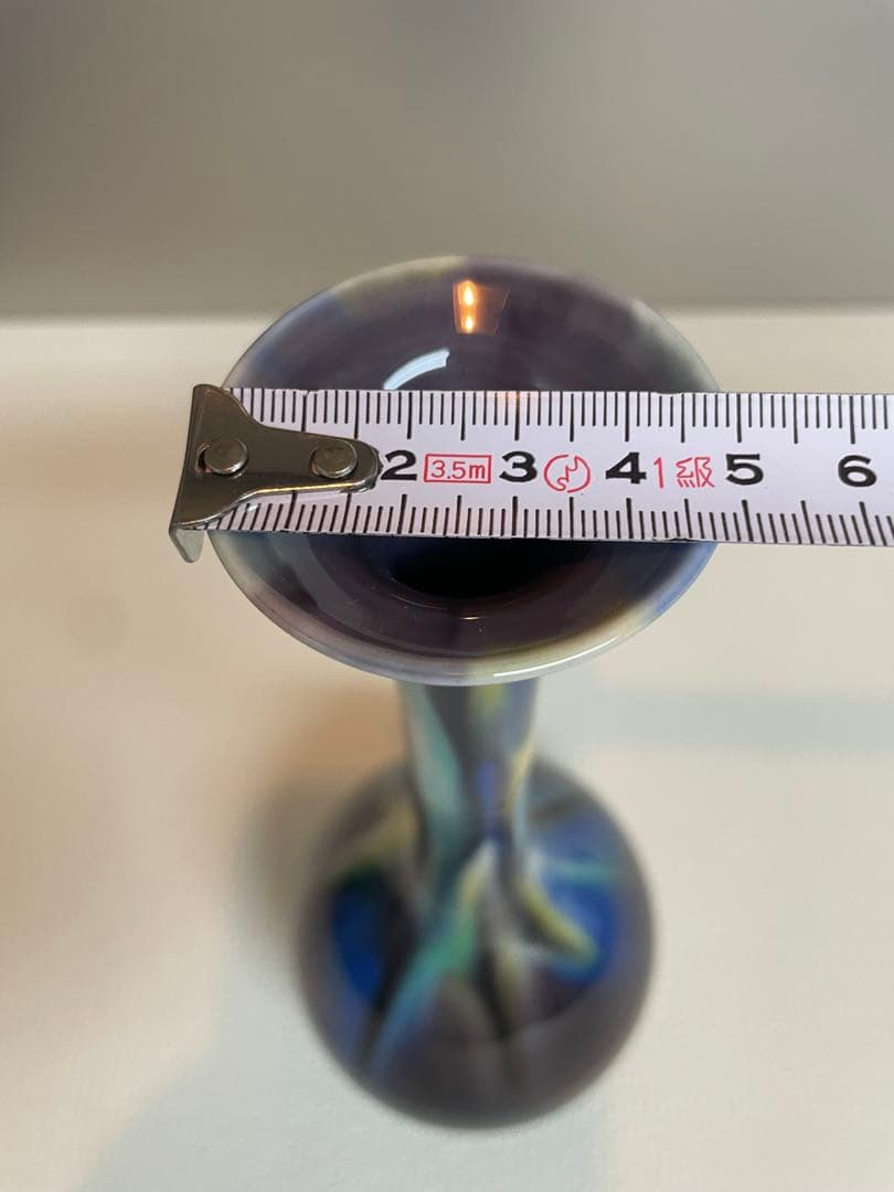 人間国宝 三代 徳田八十吉 正彦 作 花生