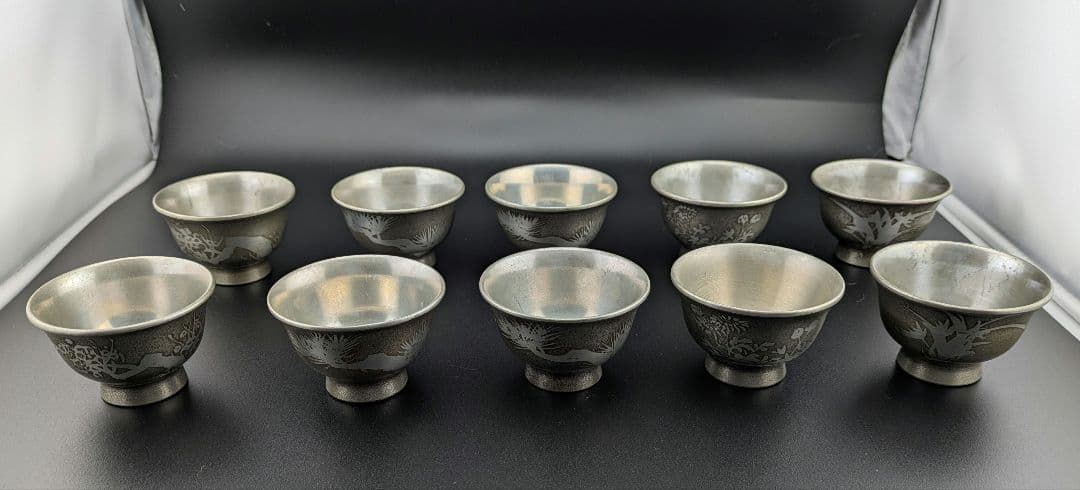 アンテーク本錫　酒器セット