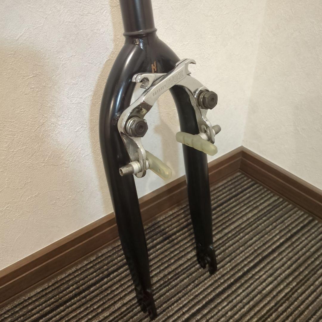 NOUS BMXフォーク ブラック Uブレーキ付き