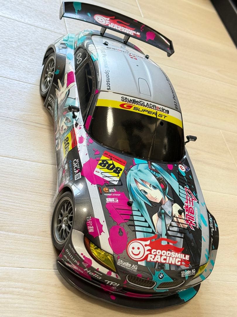 【極美品】RCラジコンボディ 1/10 タミヤ  初音ミク Z4ボディ