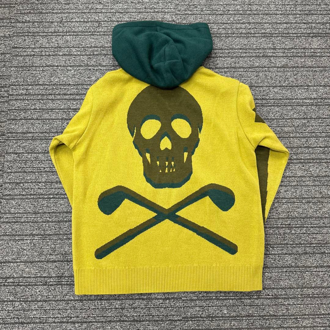 マークアンドロナ　セーター　パーカー　黄色