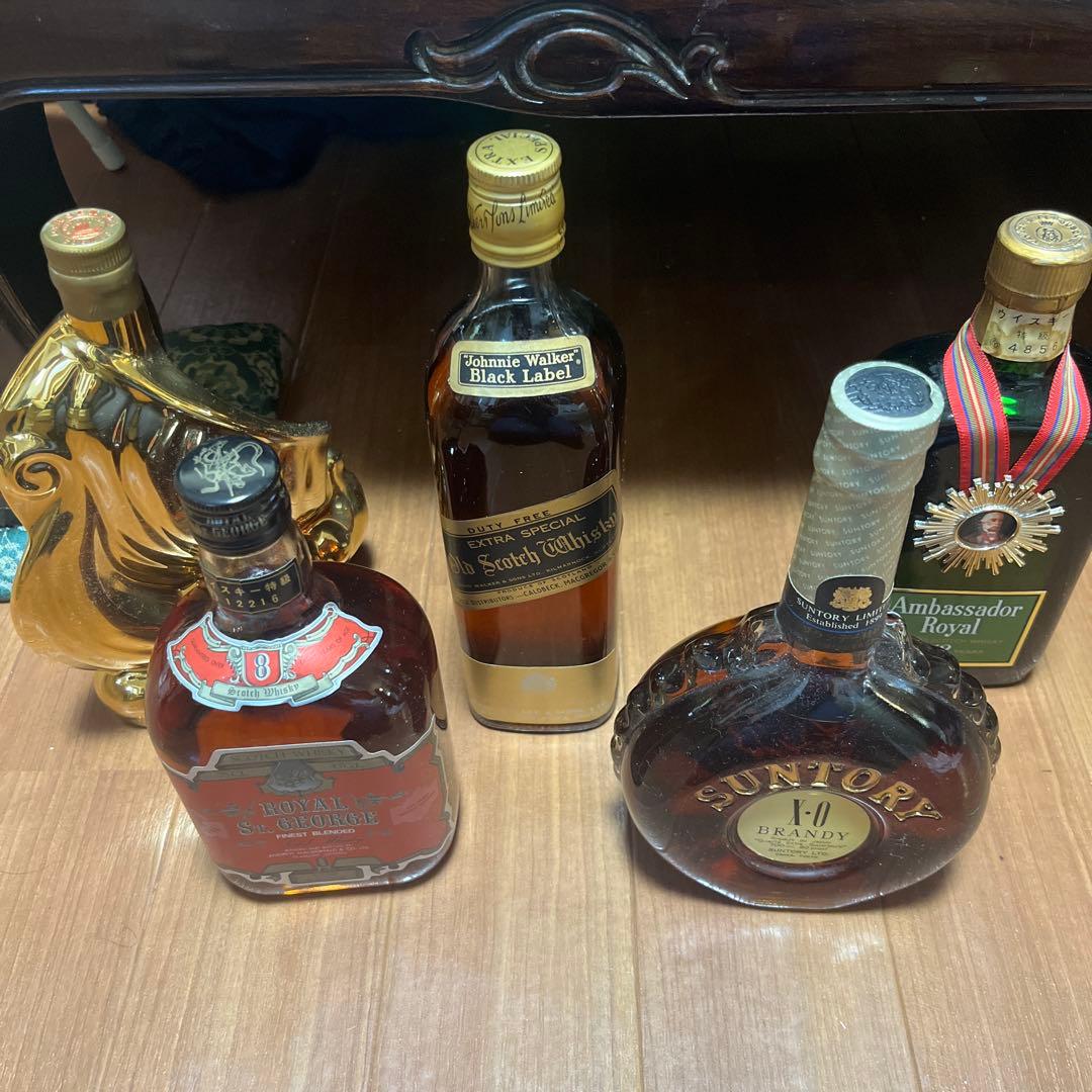 ウイスキー、ブランデー 古酒