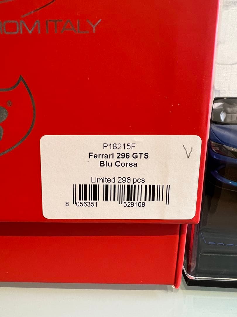 1/18 BBR フェラーリ296GTS