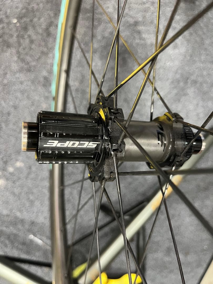 【再値下げ】SCOPE R4Dカーボンホイール前後輪【カスタムデカール】送料無料