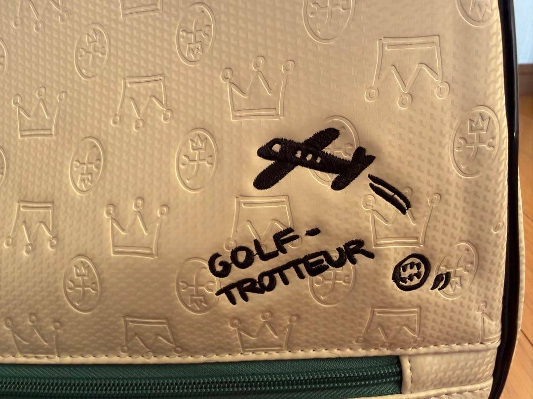 CASTELBAJAC ゴルフバッグ ホワイト/ネイビー