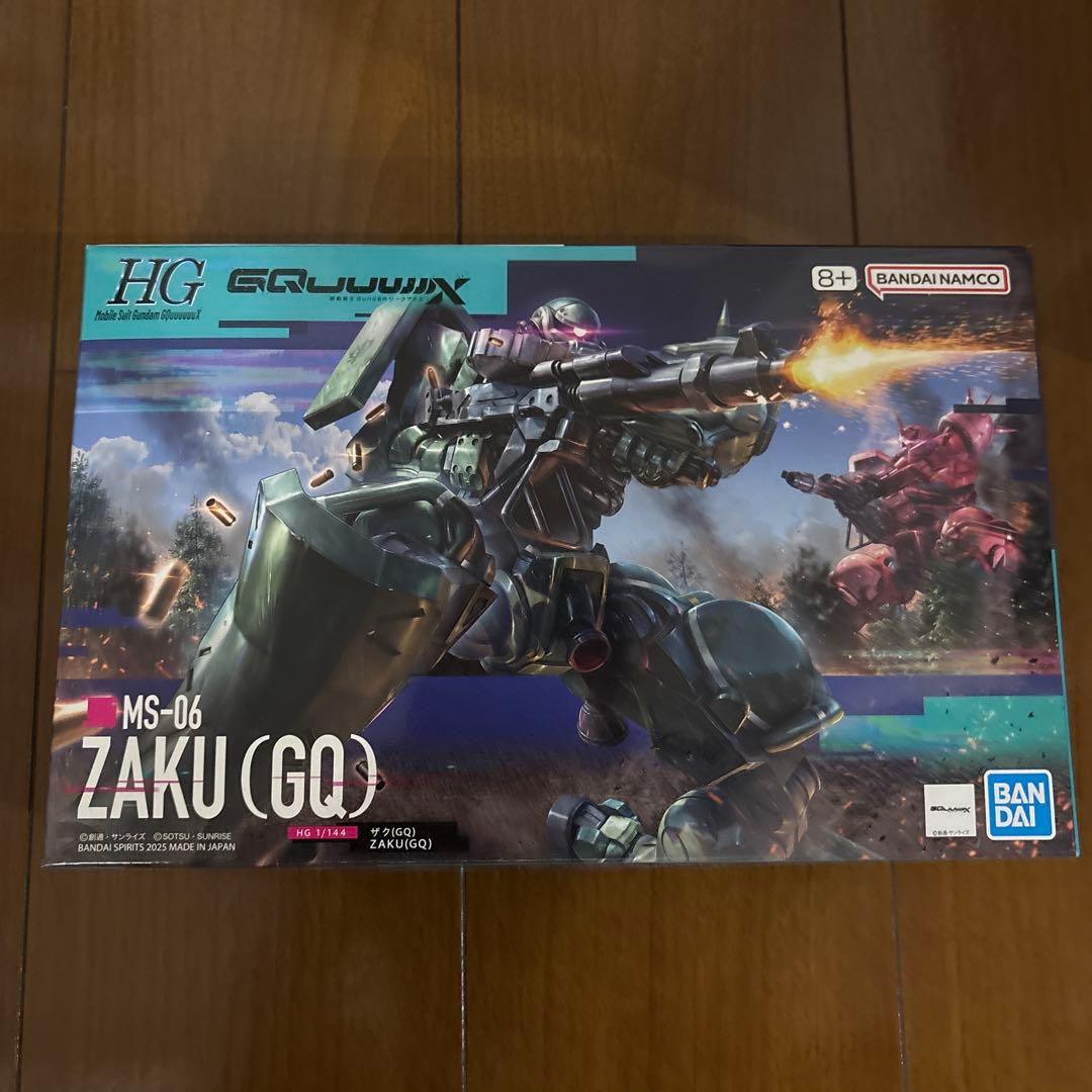 HG白いガンダム / HG ザク(GQ) / HG シャアザク(GQ)3点セット
