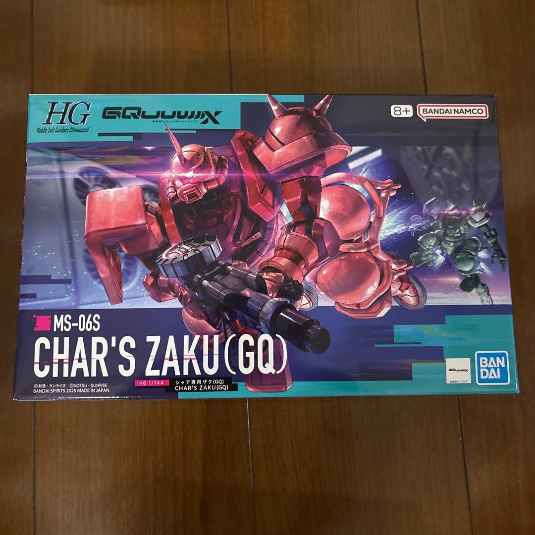 HG白いガンダム / HG ザク(GQ) / HG シャアザク(GQ)3点セット