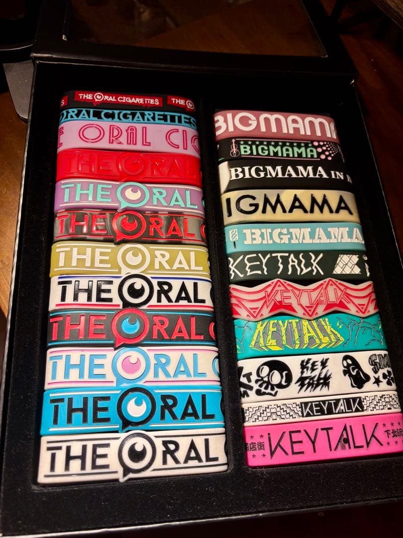 ラバーバンド まとめ売り タワーレコード コレクションボックス付き