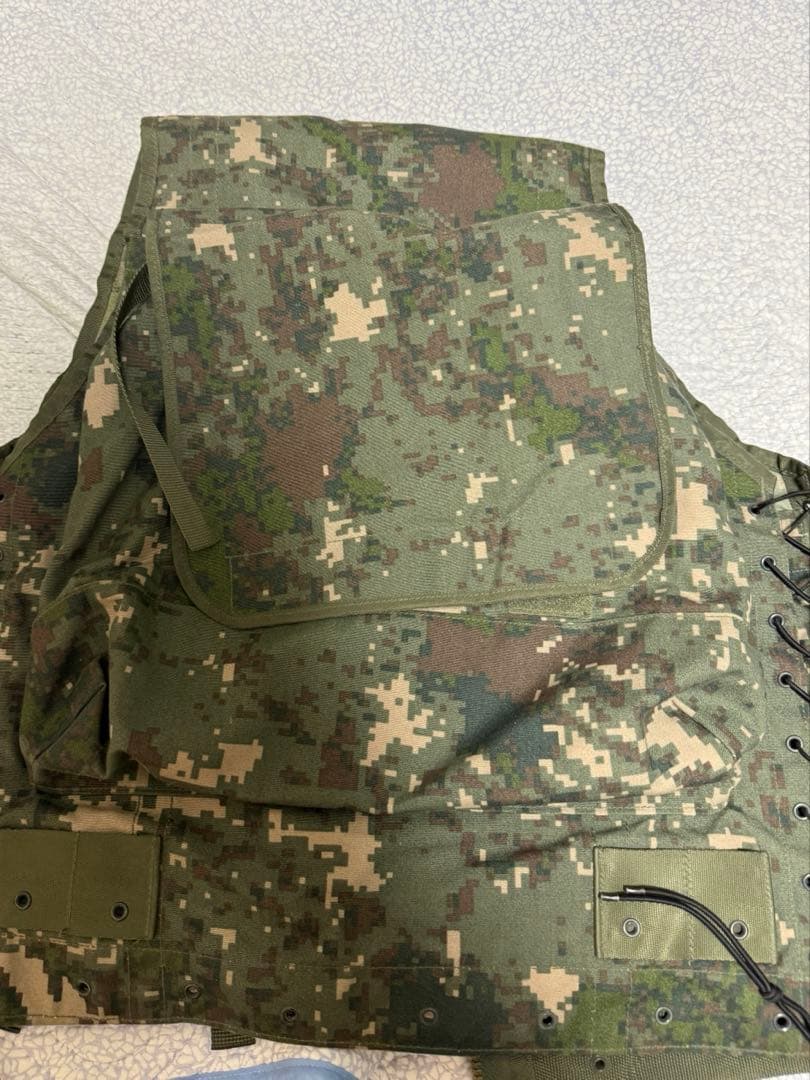 韓国軍 花崗岩迷彩アサルトベスト