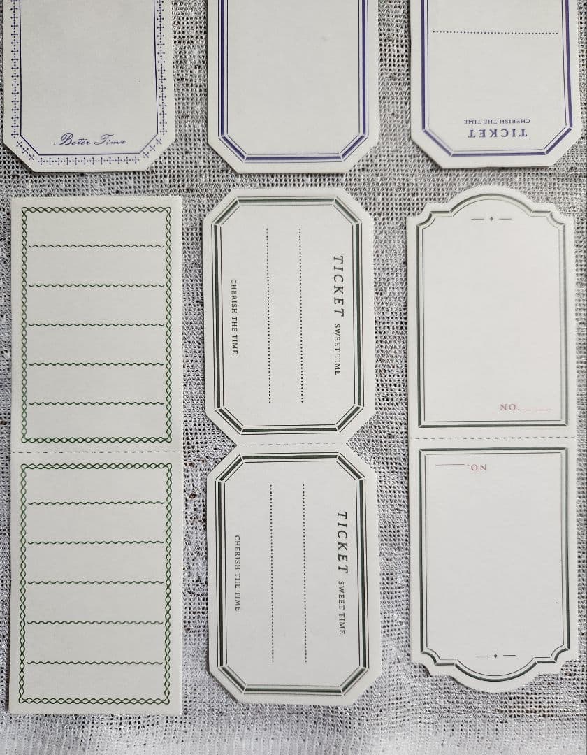 コラージュ素材 ペーパー 紙もの メモ帳 おすそ分け