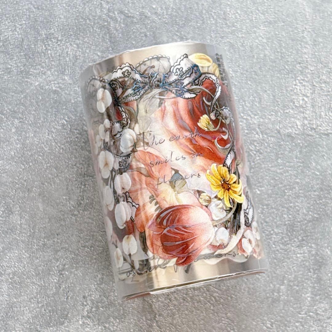 ⭐️SALE⭐️Hoshi奶芙《春野薄雾》海外マスキングテープ　マステ 【2671】