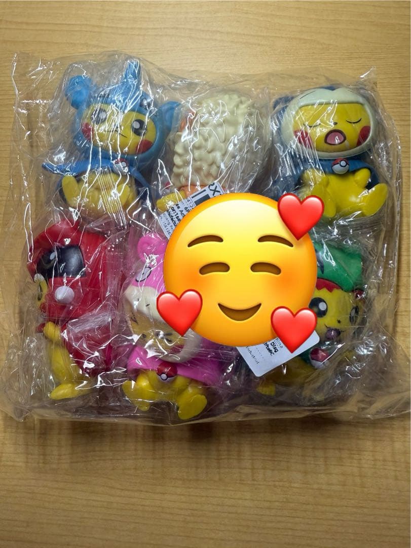 ピカチュウ コスプレ フィギュア 6体セット ポケモン 可愛い ミニフィギュア