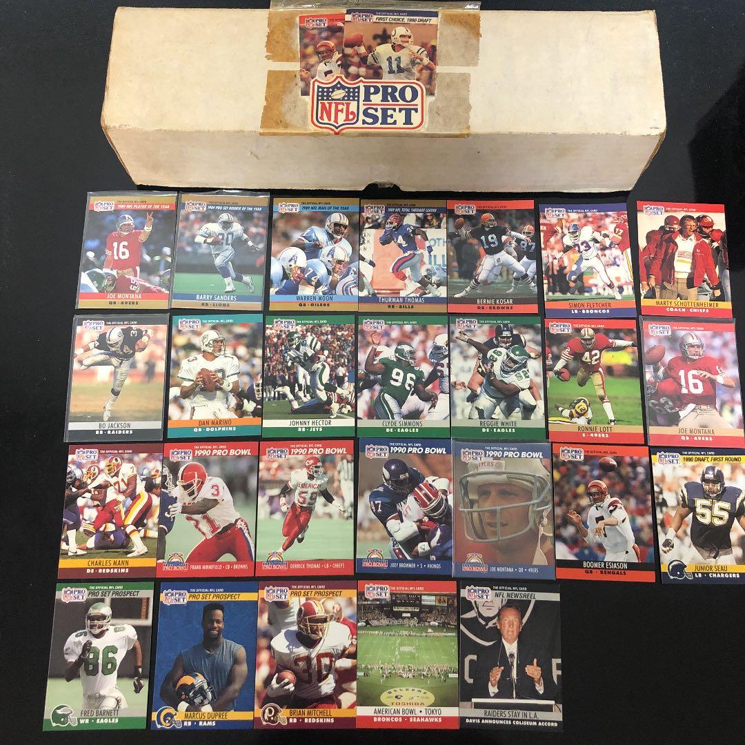 その他 NFL card 1990 almost complete set PROSET