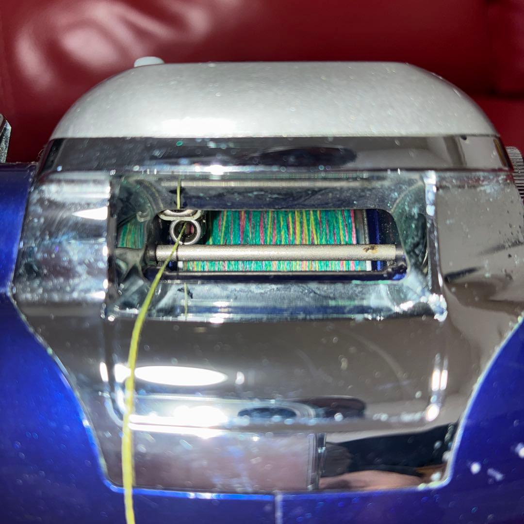 デジタル電動リール 青