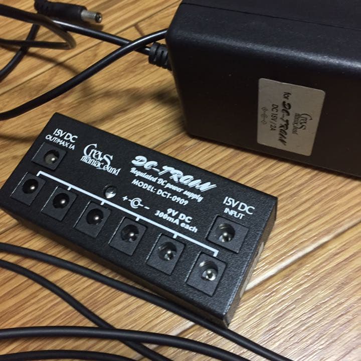 DC train DCケーブル 8本付き エフェクター11個使えます。