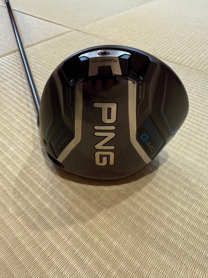 PING G440MAXドライバー 9度 ピンツアーブラック65X 44.5in