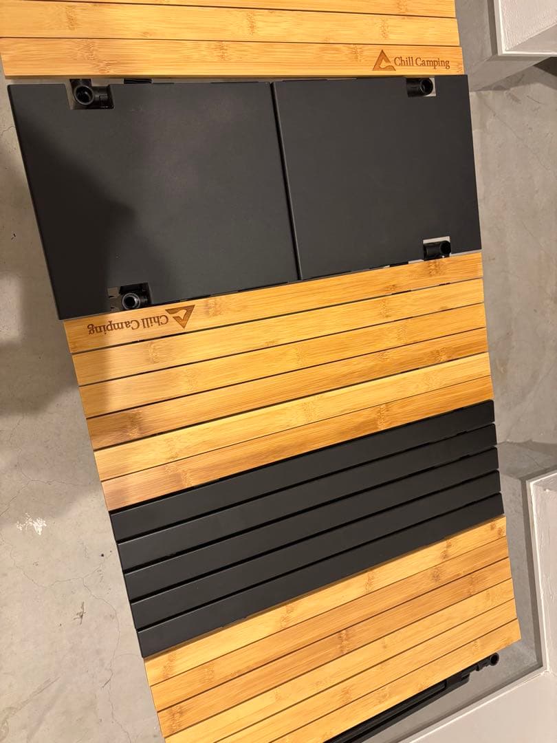 ChillCamping ウッドテーブル　コンパクト収納