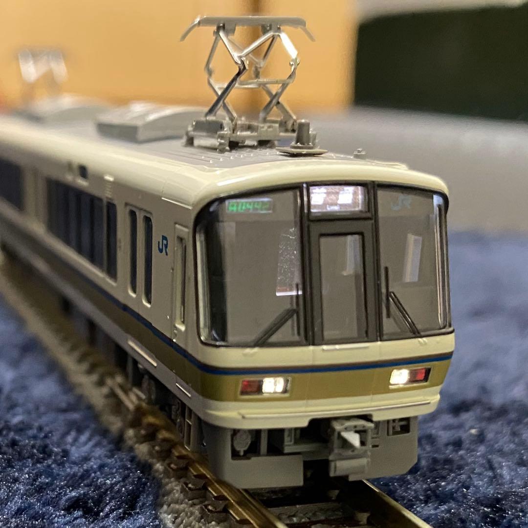 TOMIX 221系加工品　京都車　未更新ダブルパンタ仕様